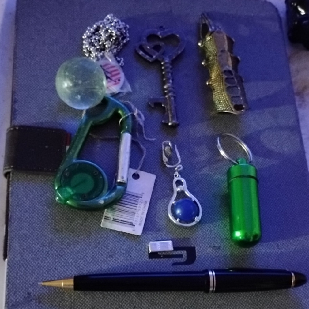 Green Keychain Accessory